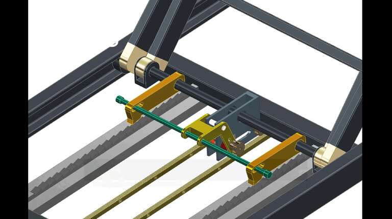 L pos 테이블리프트 추락방지 안전장치(기계식) [발명특허기술]
